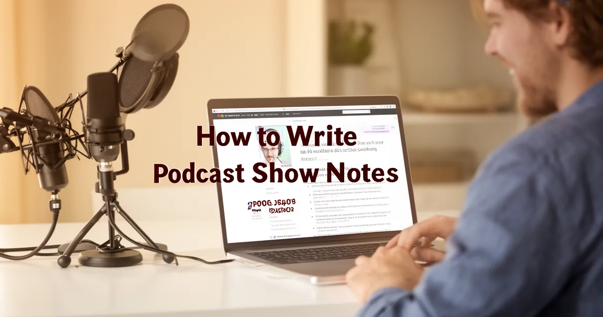 Podcast Show Notes for Beginners: Step-by-Step Guide